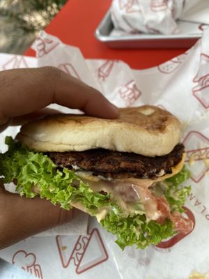 Bueger  at Goy's Plant-Based Burgers - Álvaro Obregón in Mexico City