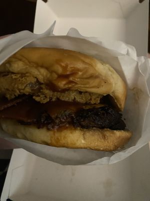 Bacon BBQ Burgerr  at Goy's Plant-Based Burgers - Álvaro Obregón in Mexico City