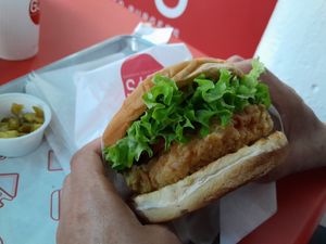La hamburguesa NotCo at Goy's Plant-Based Burgers - Álvaro Obregón in Mexico City