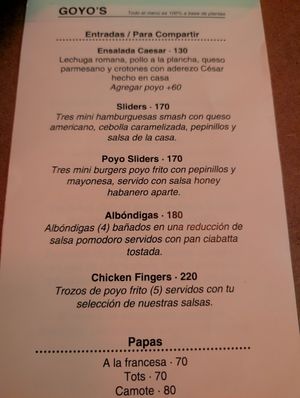  at Goy's Plant-Based Burgers - Álvaro Obregón in Mexico City