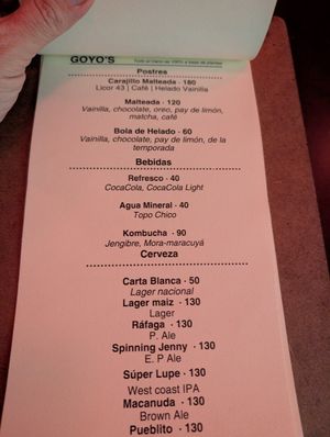  at Goy's Plant-Based Burgers - Álvaro Obregón in Mexico City