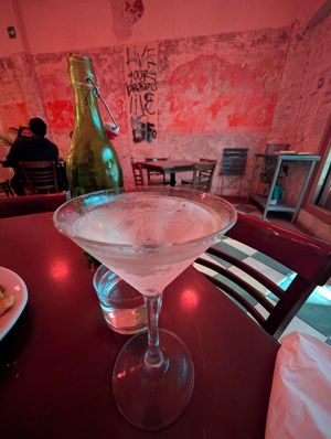 Martini at Goy's Plant-Based Burgers - Álvaro Obregón in Mexico City