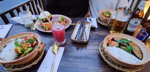 Drei vegane Hauptgerichte  at Tokygon in Wiesbaden