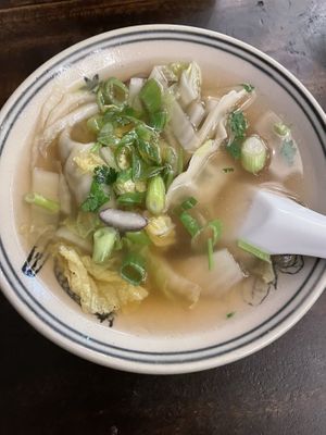 Soup with dumplings  at Tokygon in Wiesbaden