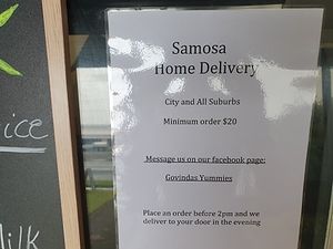 Home delivery at Govinda's Yummies in Cairns