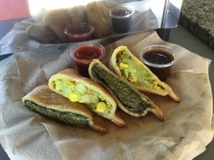 Yummy lunch at Govinda's Yummies in Cairns