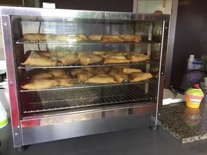 Hot samosas at Govinda's Yummies in Cairns