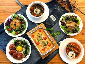 Menu at Impact House in Lisbon