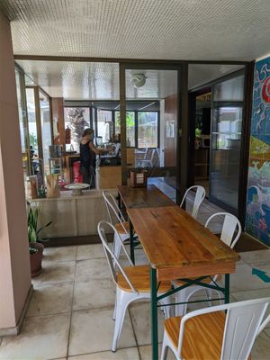 outside area at Impact House in Lisbon