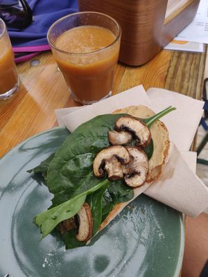 Mushummus at Impact House in Lisbon