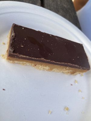Caramel shortbread   at VGF Food in Southampton