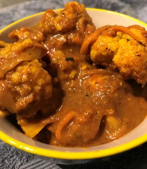 Cauliflower Tikka at VGF Food in Southampton