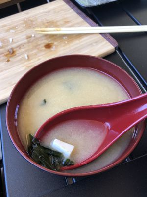 Vegan Miso soup! at Kamakura in Lacey