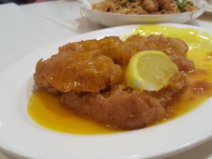 Lemon chicken at Easy House in Gold Coast