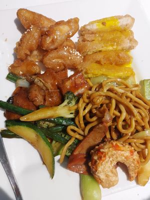 Mix of all the foods i bought at Easy House in Gold Coast