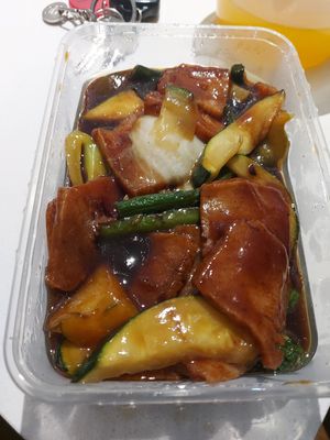 Beef in black bean at Easy House in Gold Coast