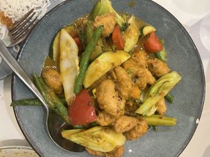 Satay chicken   at Easy House in Gold Coast