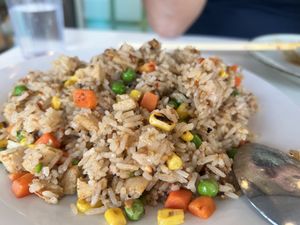 Thai style fried rice  at Easy House in Gold Coast