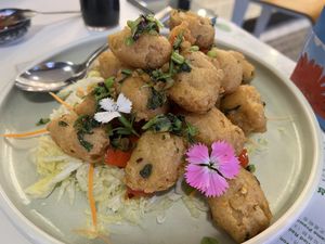 Salt and pepper chicken  at Easy House in Gold Coast