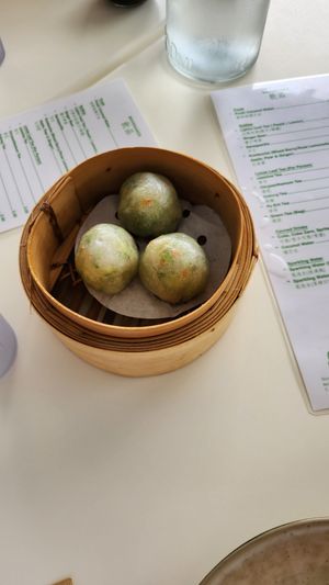 Chinese brocolli dumplings at Easy House in Gold Coast