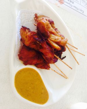 Satay sticks  at Easy House in Gold Coast