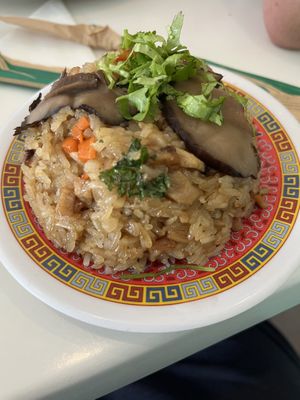 Sticky rice yum cha option   at Easy House in Gold Coast