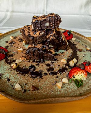 brownie at Vila Tropical in Belo Horizonte
