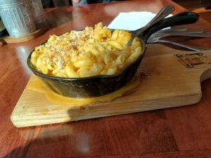 Vegan Mac and cheese at Tommyknocker's in Port Townsend