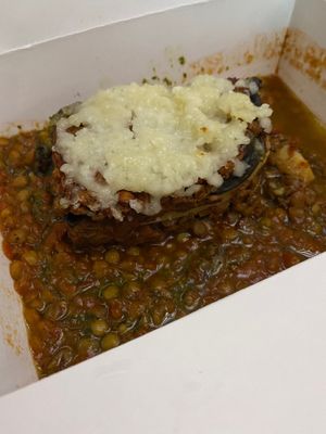 Lentil Lasagna at Tommyknocker's in Port Townsend