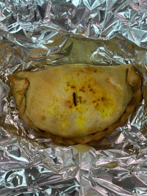 Vindaloo pasty  at Tommyknocker's in Port Townsend