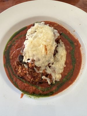 Vegan Lentil Lasagna. Yummy!  at Tommyknocker's in Port Townsend
