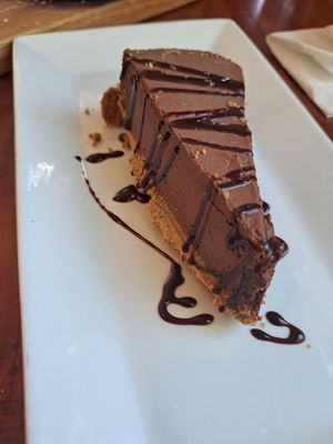 Chocolate mousse cake at Tommyknocker's in Port Townsend