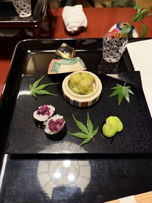 Sushi  at Honke Tankuma Honten in Kyoto