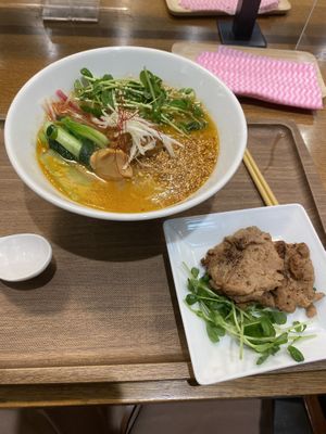 Golden tantan at T's Tantan - JR Ikebukuro in Tokyo