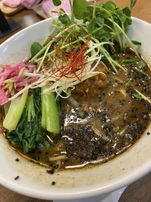 Black Sesame  at T's Tantan - JR Ikebukuro in Tokyo