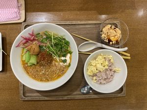 Golden sesame tantan  at T's Tantan - JR Ikebukuro in Tokyo