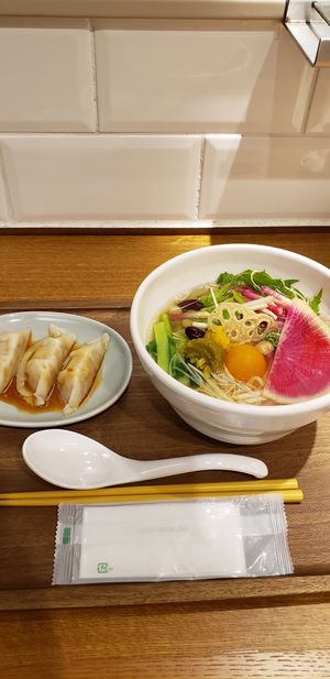 Gyoza set  at T's Tantan - JR Ikebukuro in Tokyo