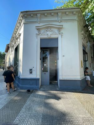 Outside  at Cuervo Café in Buenos Aires