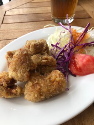 “Chicken” karage at Fete le Marche in Kawasaki