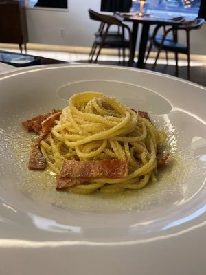 carbonara  at Mahina Vegan Table in Seoul