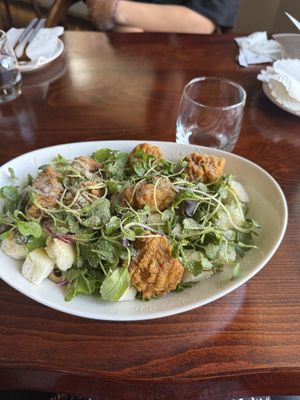 Caesar salad   at Mahina Vegan Table in Seoul