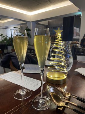 Vegan non alcoholic cocktail   at Mahina Vegan Table in Seoul