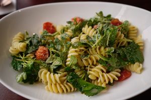 Salad Pasta at Mahina Vegan Table in Seoul