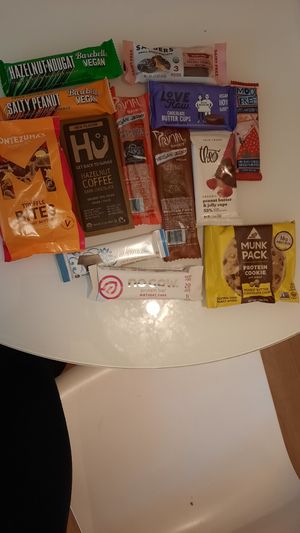 Vegan snacks at Vegan Budin in Reykjavik