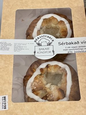 Pastries   at Vegan Budin in Reykjavik