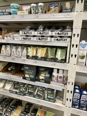 Cheese galore   at Vegan Budin in Reykjavik