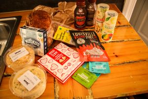 goodies from budin  at Vegan Budin in Reykjavik