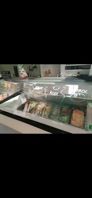 Counter at Biki Gelato in Geleen