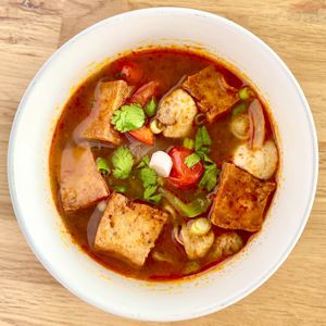 tom yum at Lucky Thai in Murfreesboro