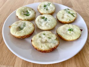 thai coconut mini pancake at Lucky Thai in Murfreesboro